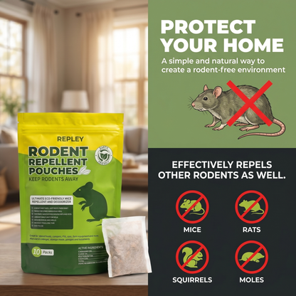 Rodent repellent bag
